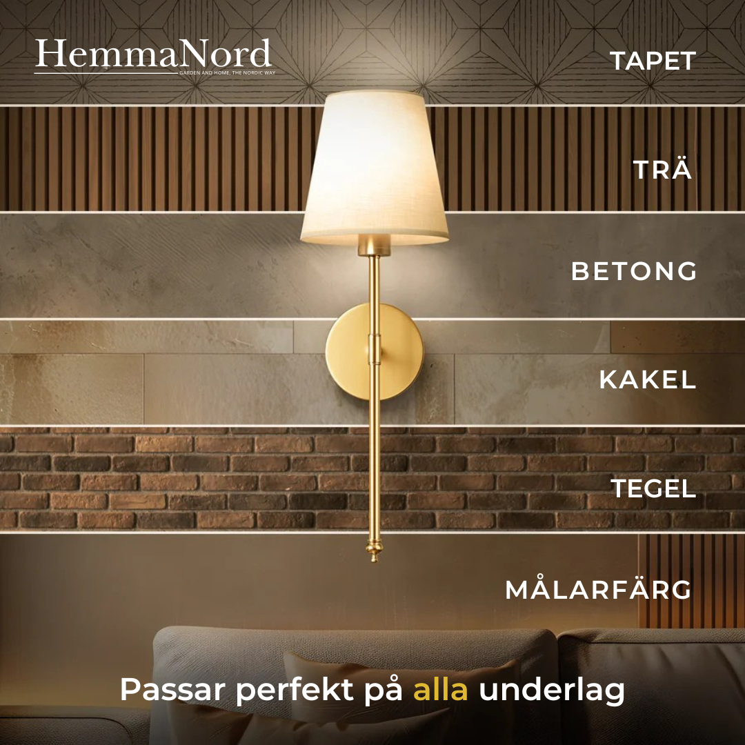 Tygelfors - Lámpara de Pared Inalámbrica (2-Pack)