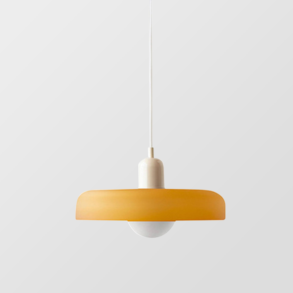 Lámpara colgante de vidrio | Lámpara colgante en estilo Bauhaus