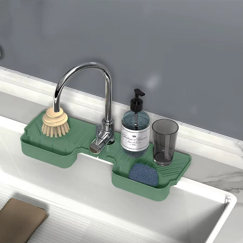 SinkMate - Alfombrilla para Grifo de Cocina con Diseño Plegable y Removible