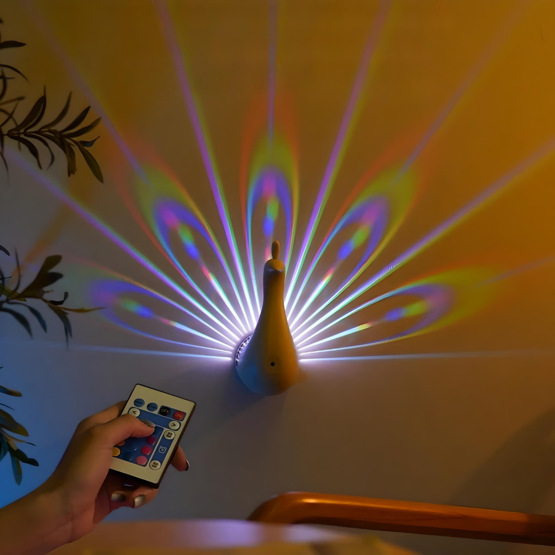Luz de pared mágica para noches reconfortantes