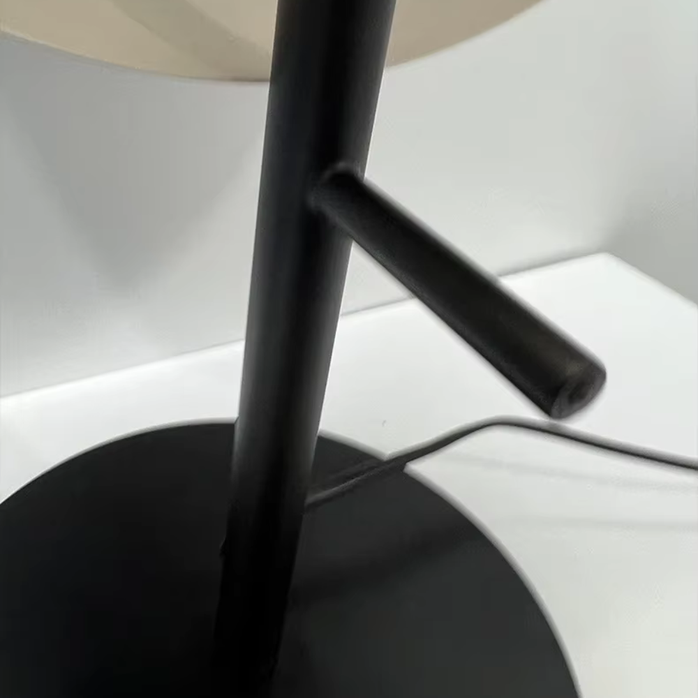 Lámpara de Pie Moderna Neralith Soma - Elegante Lámpara de Cristal para Sala de Estar