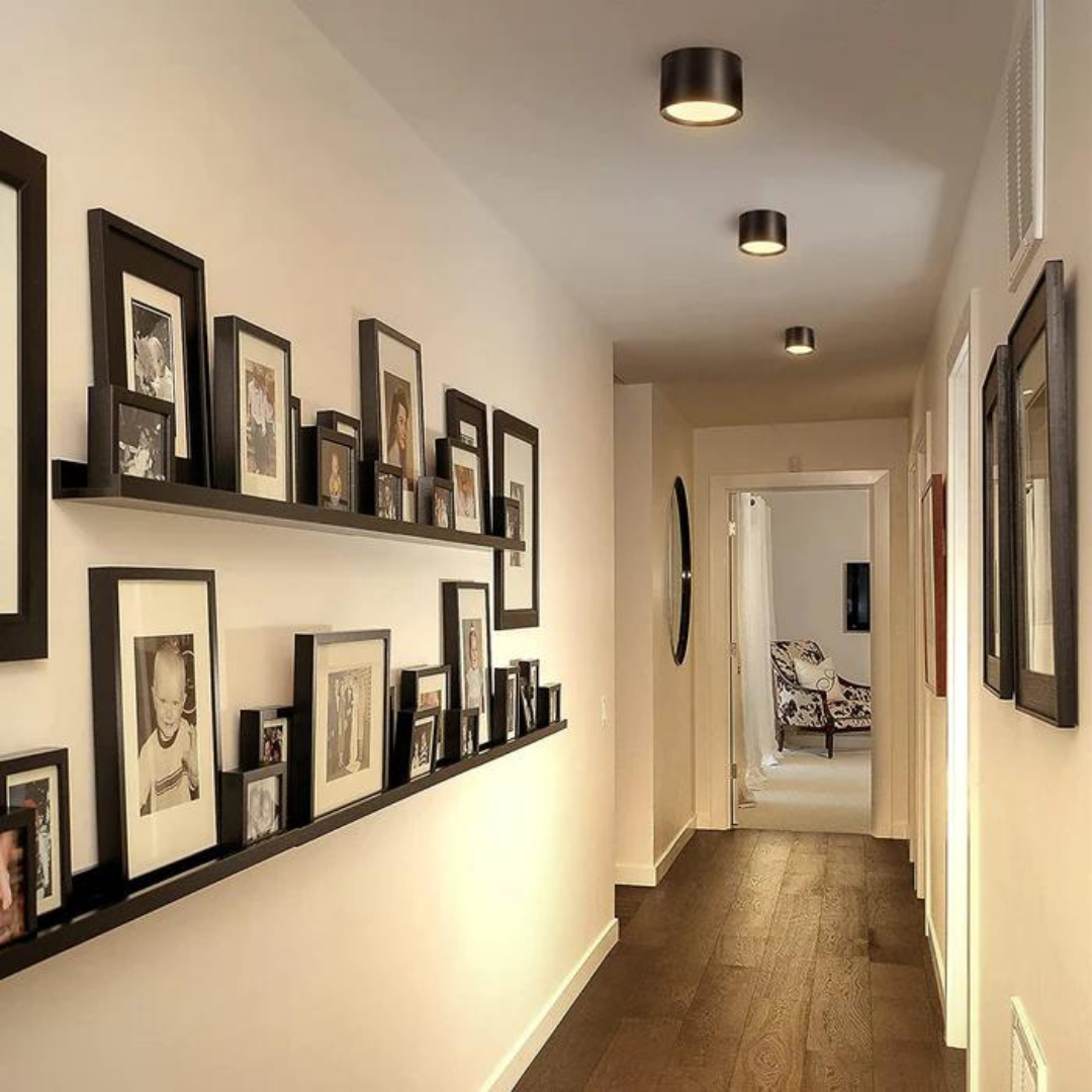 Vista - Lámpara de pared LED recargable 360°