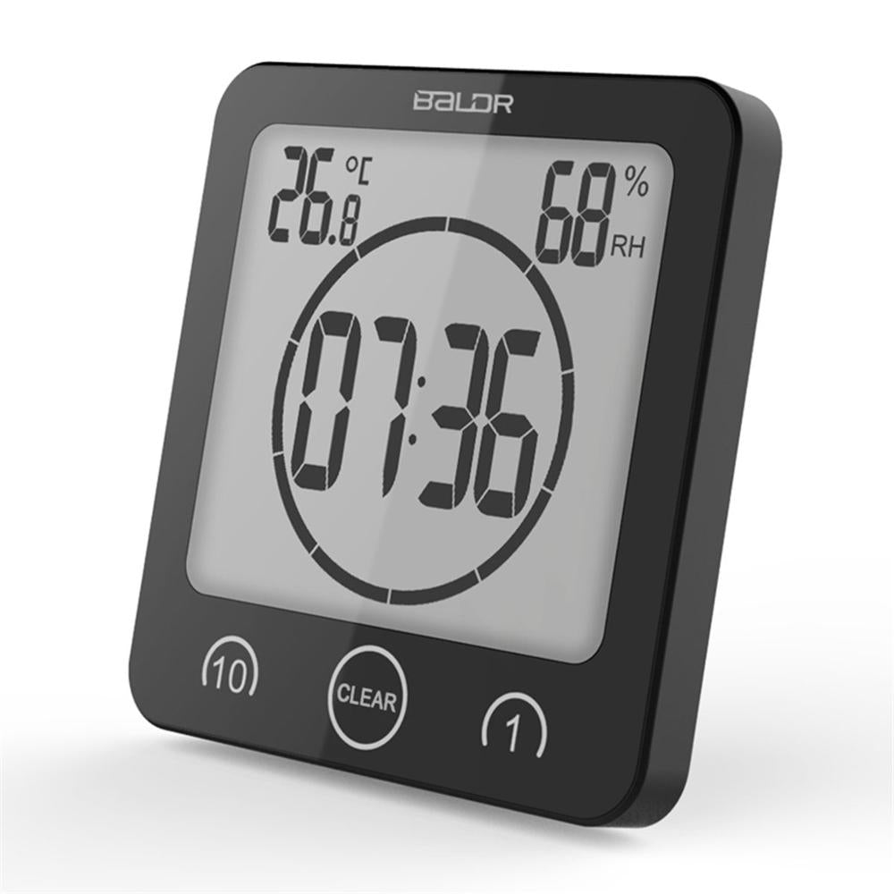 Reloj de ducha impermeable - ¡Siempre a tiempo, incluso en el baño!