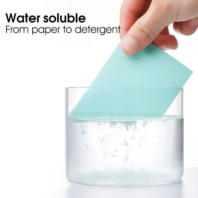 Set de limpiadores de papel solubles multifuncionales