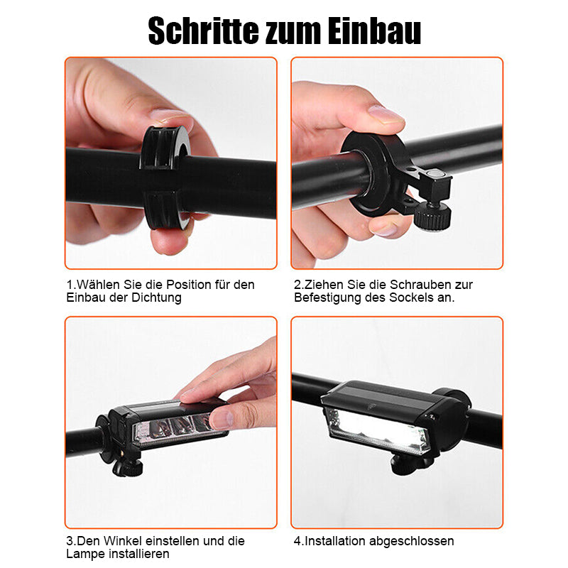 Luz potente para bicicletas