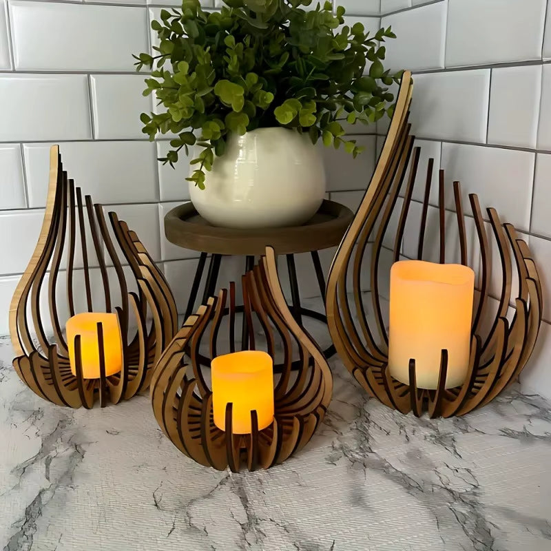 ArcLume - Candelabro con diseño curvado