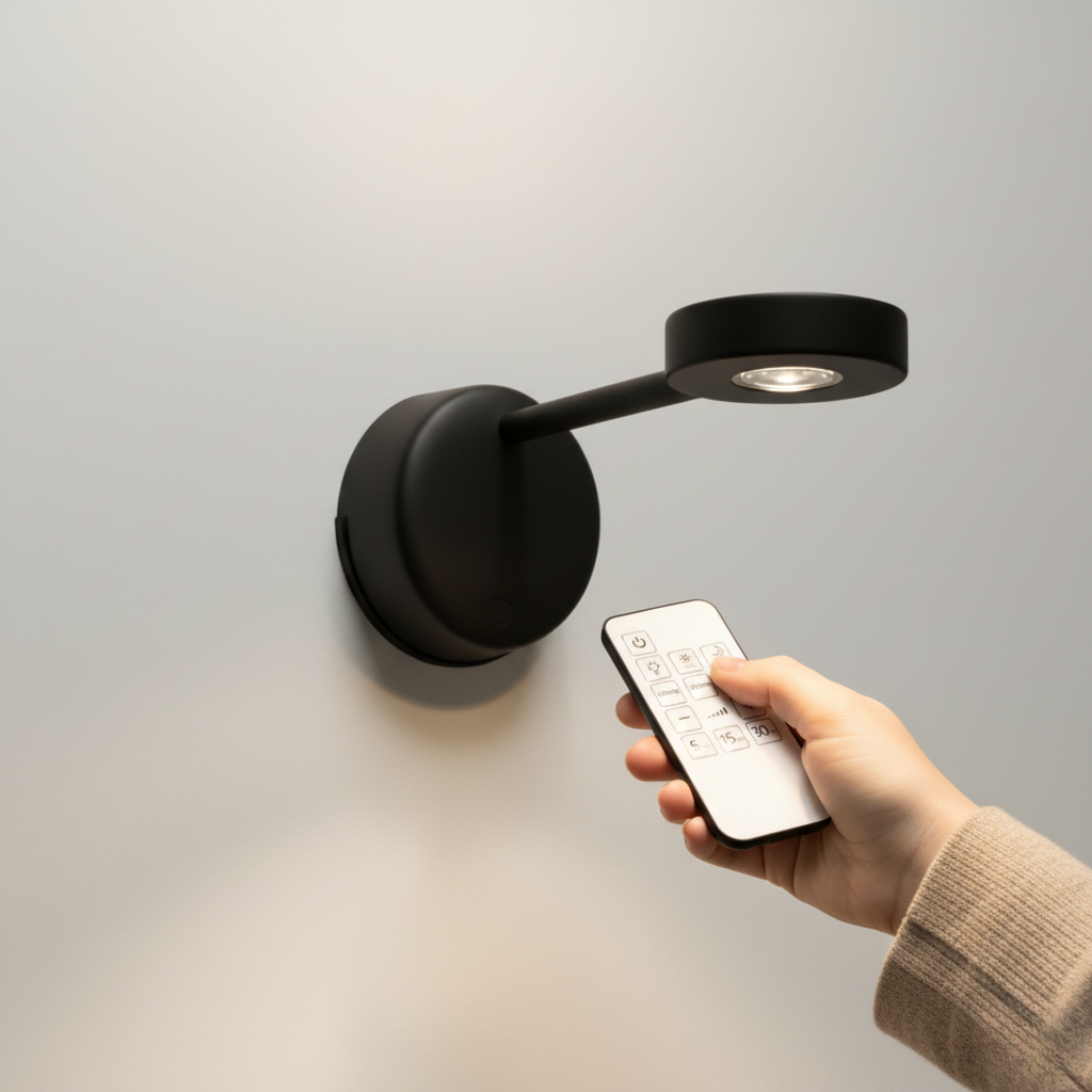 SenseSpot | Foco de Pared LED Inalámbrico Activado por Movimiento Moderno