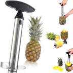 Descorazonador y cortador de piña