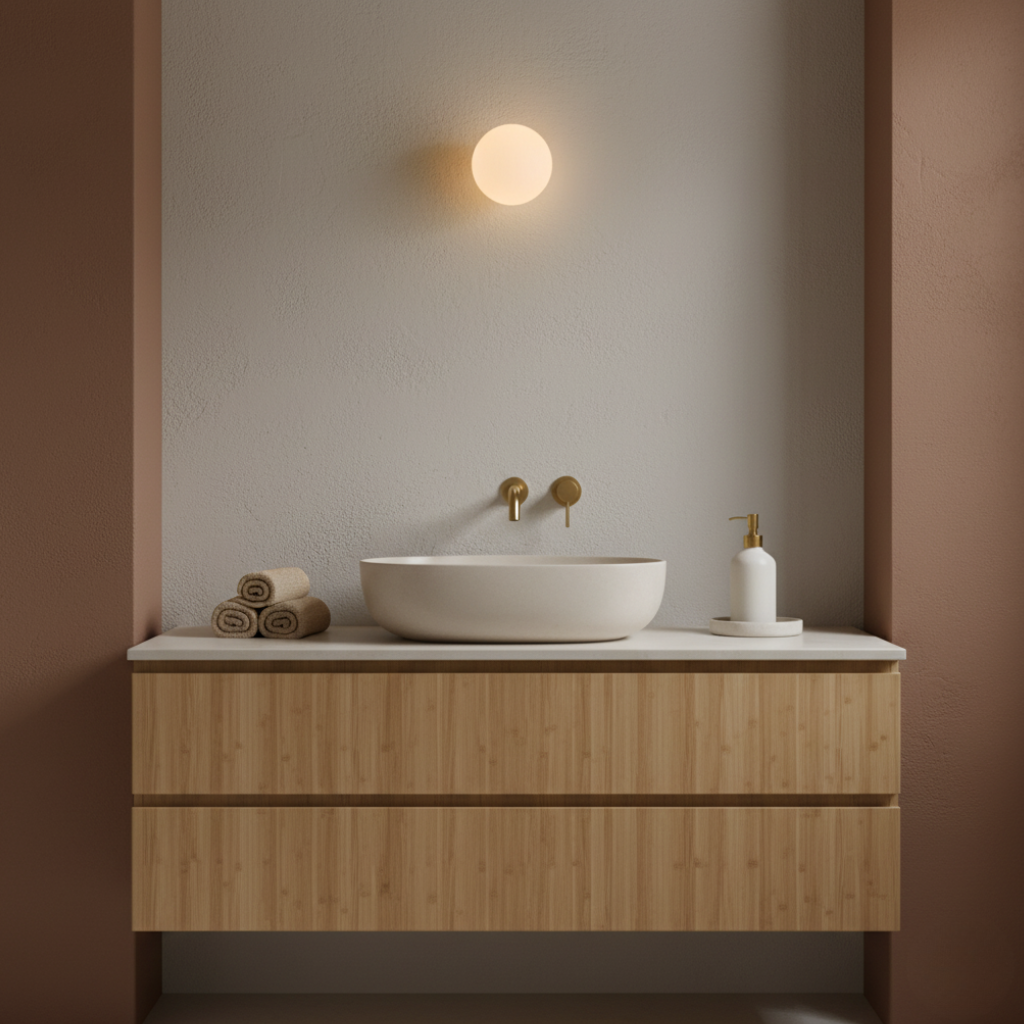 Luz de Pared Solsticio - Aplique de Vidrio Esmerilado Moderno para Interiores Minimalistas
