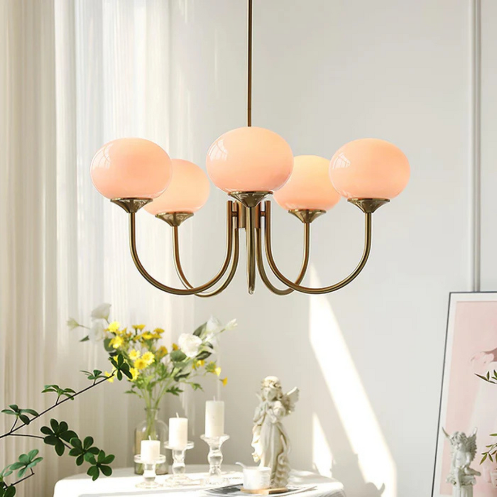 Aris | Lámpara colgante de diseño con candelabro