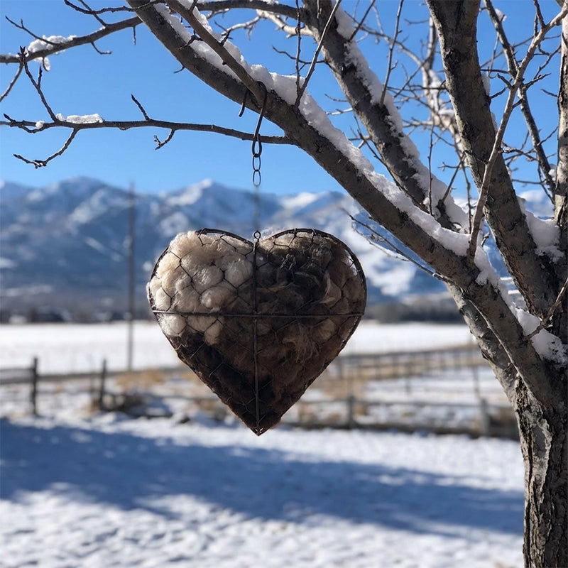 Decoración de Jardín en Forma de Corazón Hecha a Mano