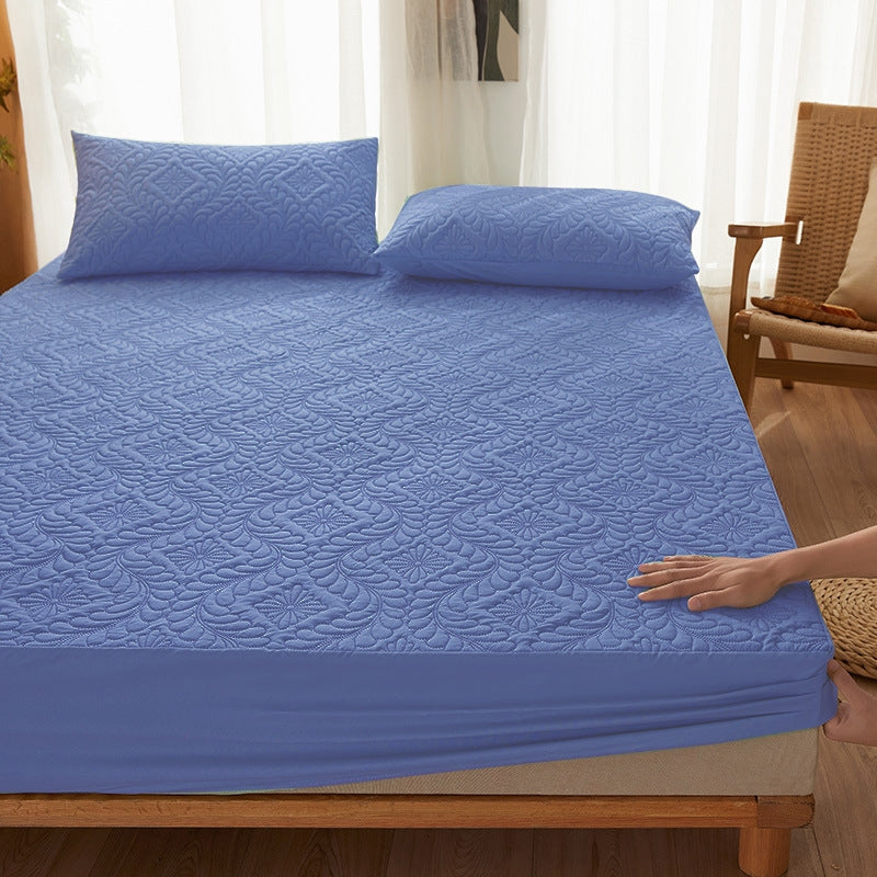 Sábana Protectora Ajustada para Colchón con Respaldo de TPU