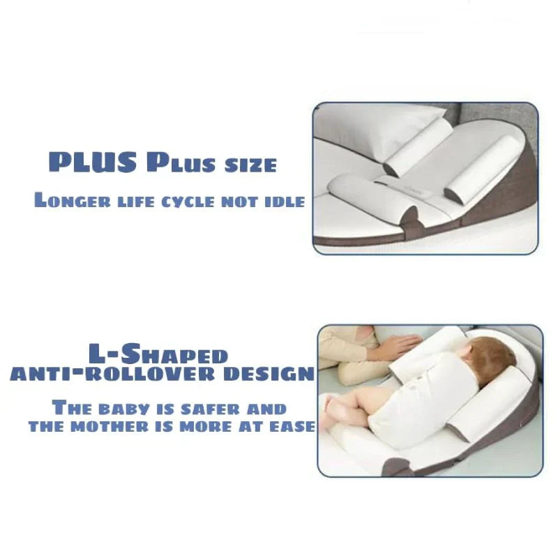 CozySlope | Cojín para bebés - para dormir de lado para recién nacidos,