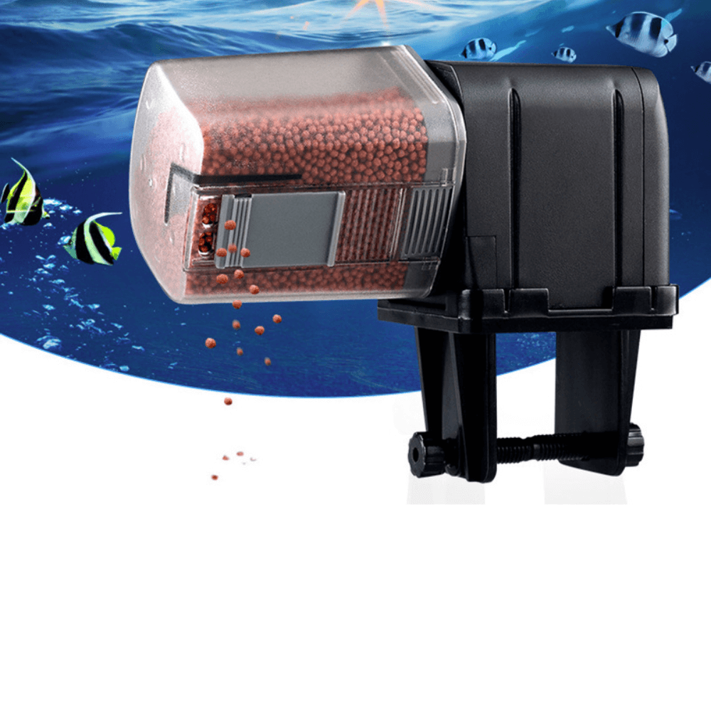 Dispensador de Comida para Peces Inteligente