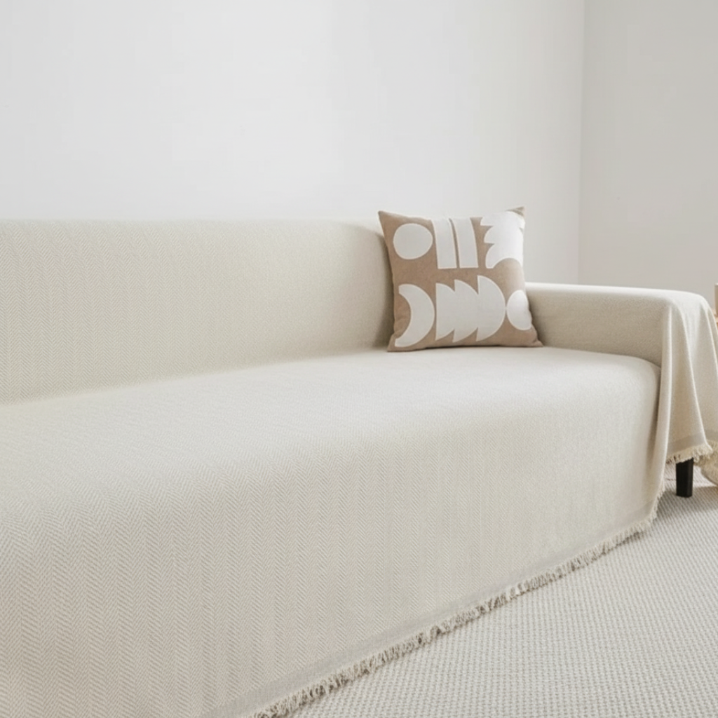 Chic Living - Funda de Sofá Moderna y Amigable con las Mascotas con Acabado Resistente al Agua