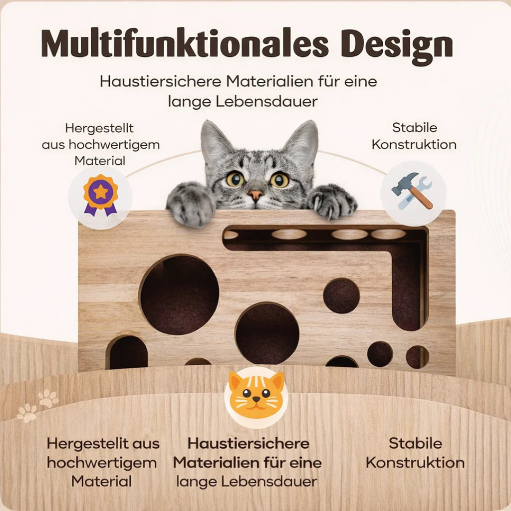 Tableta interactiva para gatos