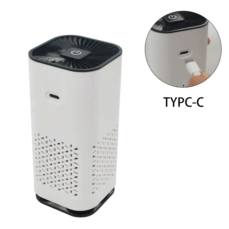 Purificador de Aire Iónico Portátil con Filtro HEPA