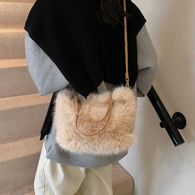 Kessira – Bolso de Mano con Asas y Correa de Hombro | Correa Ajustable y Desmontable para un Transporte Versátil | Accesorio Simple para el Día a Día | Tamaño Estándar | Beige, Caqui