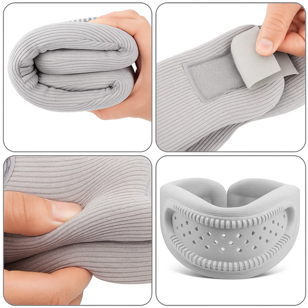 Férula de Soporte para Cuello Ligera – Diseño Transpirable con Acolchado de Espuma – Alivio del Dolor para la Oficina y el Sueño Kalsten
