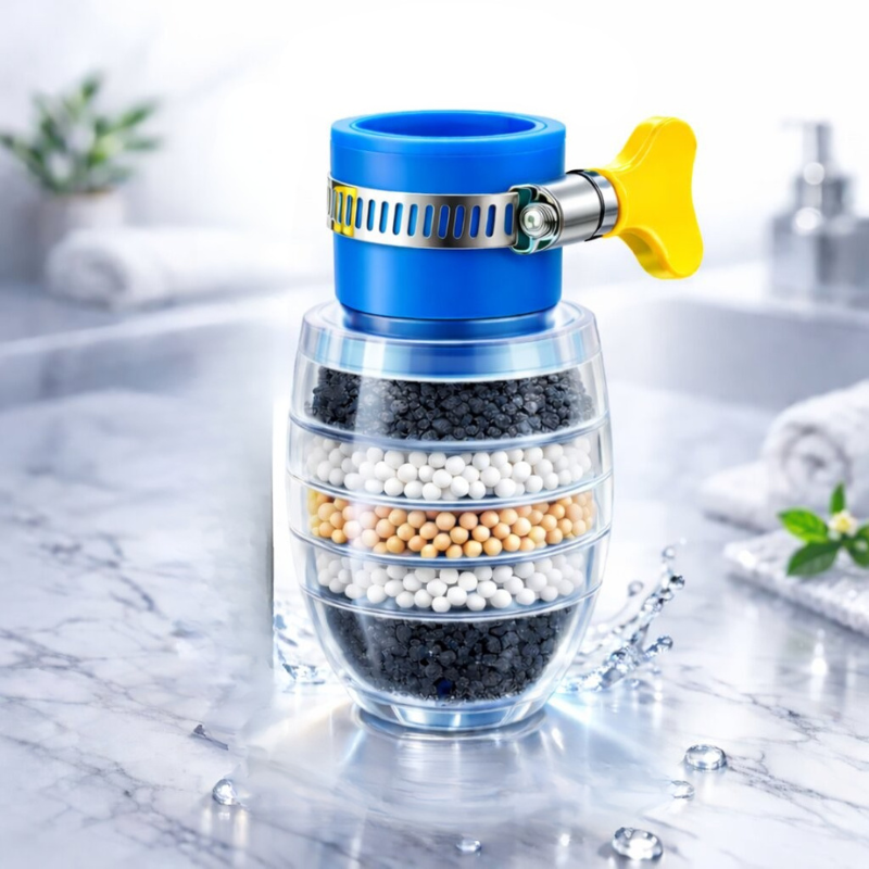 Filtro de Agua para Grifo Rotatable 360° para Fregadero de Cocina