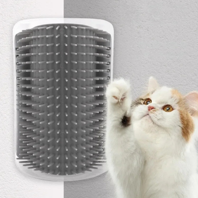 PurrBrush - Cepillo para gatos con diseño de autolimpieza en forma de U