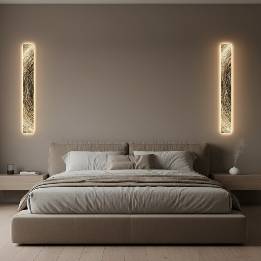 Lunare - Aplique de Pared LED Moderno con Diseño de Aluminio Lujo