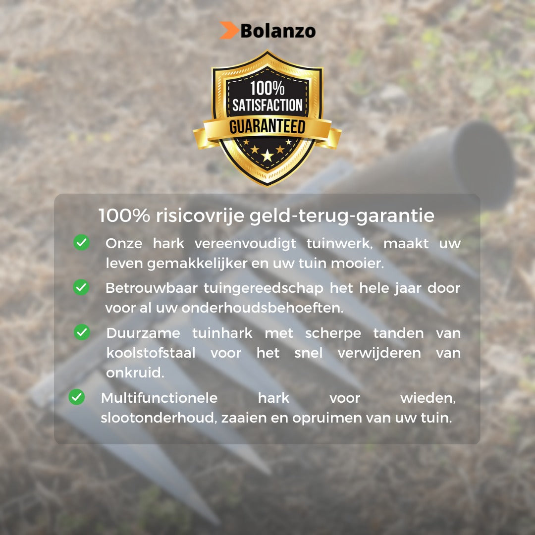 WeedMaster – Rastra de maleza robusta de acero | 50% DESCUENTO