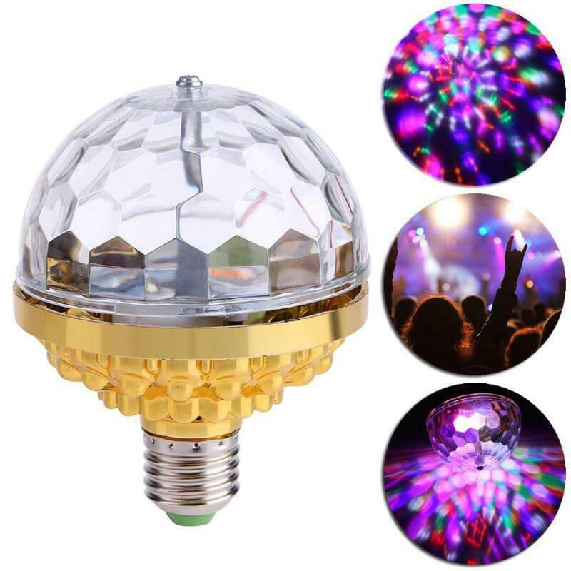 Lámpara Disco LED Colorida Rotativa