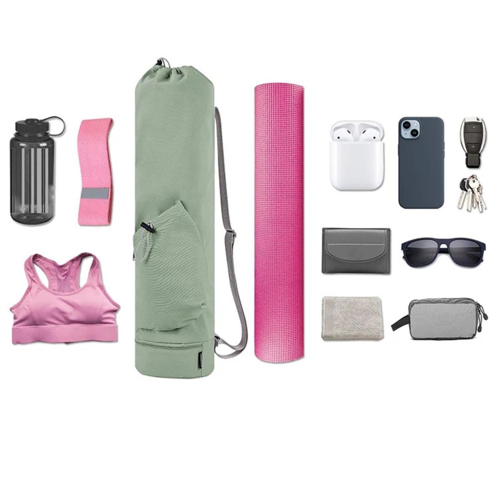 Bolsa para Esteras de Yoga Multiusos con Almacenamiento Húmedo