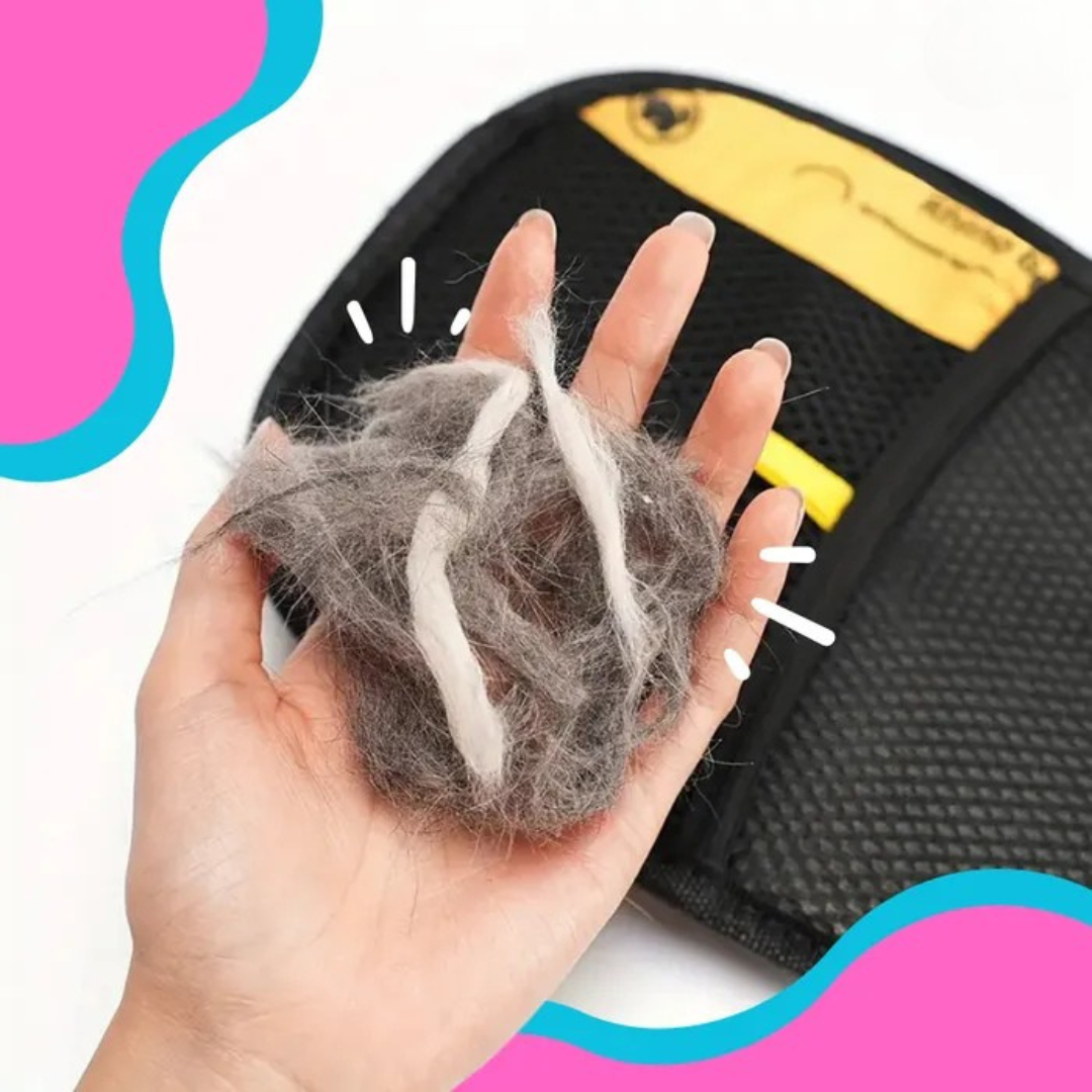 Guante atrapapelusas para mascotas