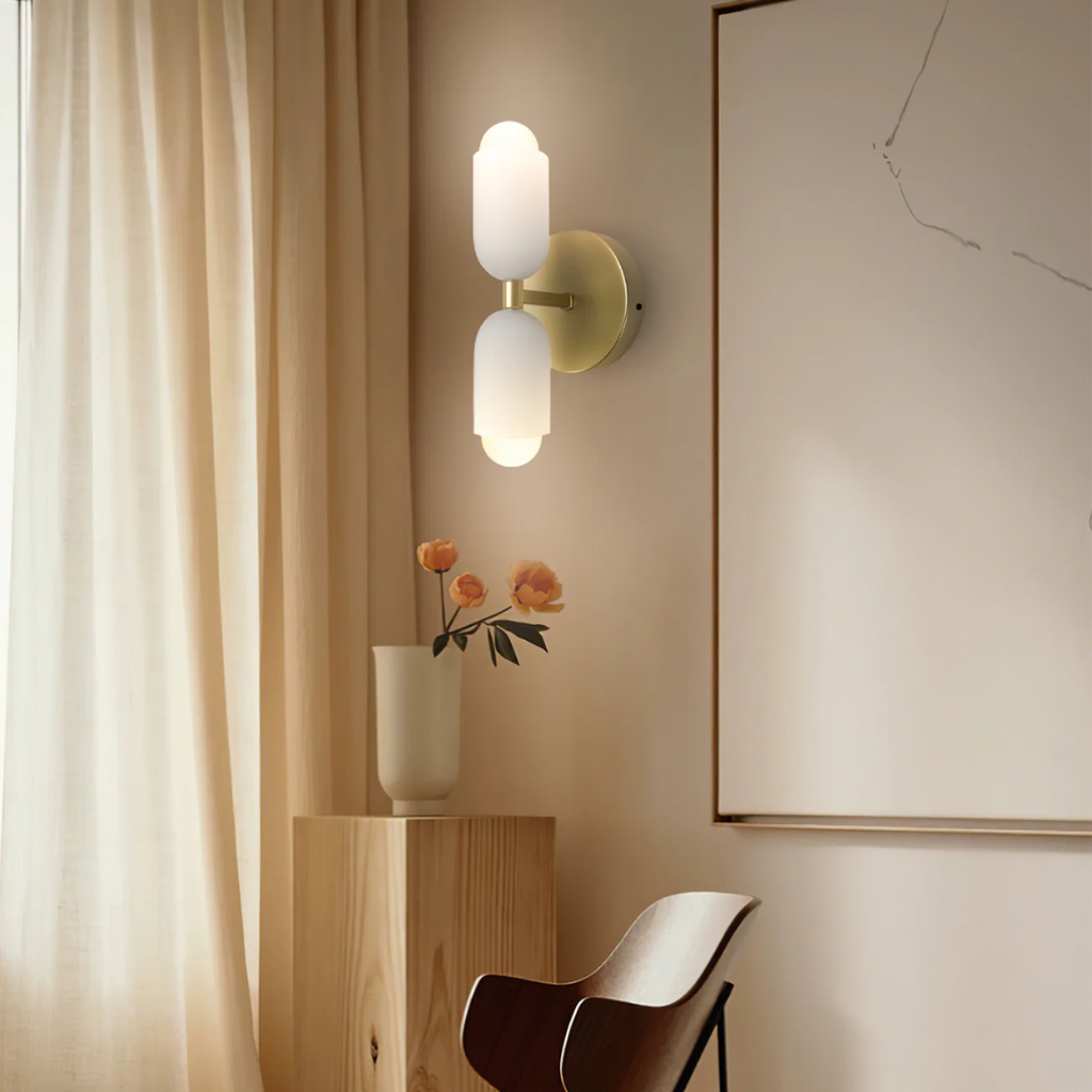 Naori | Lámpara de pared doble