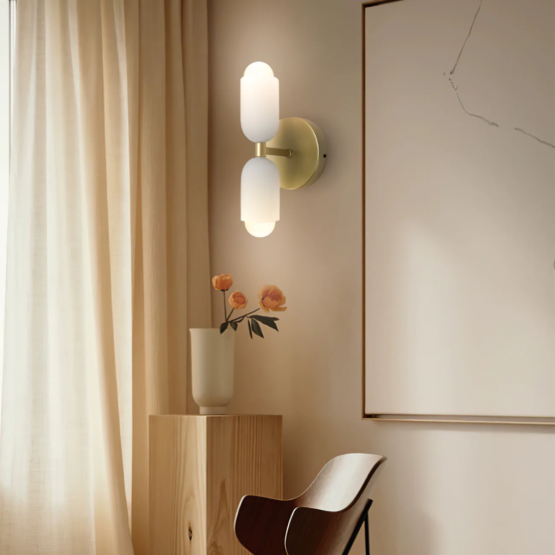 Naori | Lámpara de pared doble