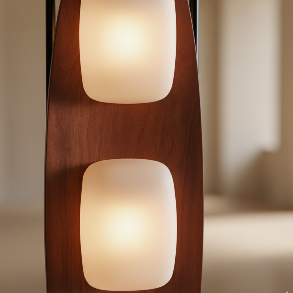 Totemé | Lámpara de Pie Moderna y Elegante con Iluminación LED Ajustable