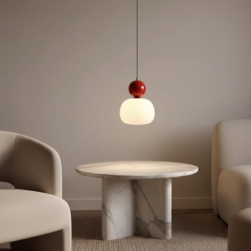 Colección Opaline | Iluminación Colgante de Cocina con Diseño Juguetón para Interiores Modernos