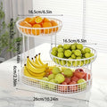 GoldenTier 3-Niveles Frutero – Elegante y Práctico