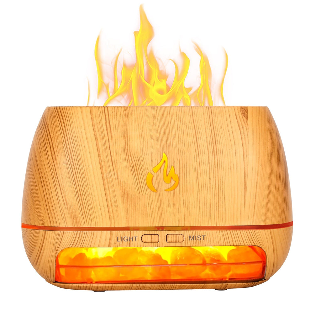 Difusor de Aromas de Sal del Himalaya 3 en 1 Woyuosn