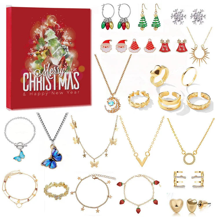Calendario de Adviento de Joyería de Oro/Plata | Livia