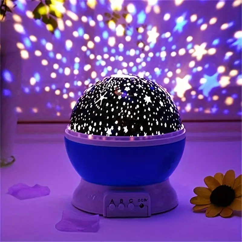 Luz nocturna de cielo estrellado para niños – Proyector LED mágico con cambio de color