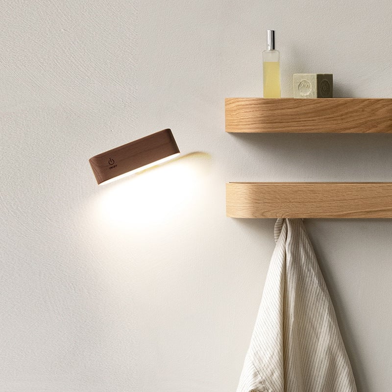 LuminoWood - Lámpara magnética rotativa de 360° | 50% DESCUENTO
