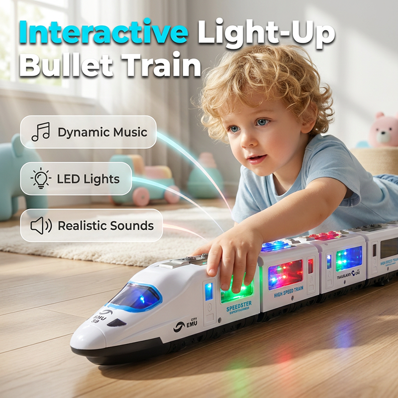 LightUp — El Juguete Mágico del Tren | 50% DESCUENTO