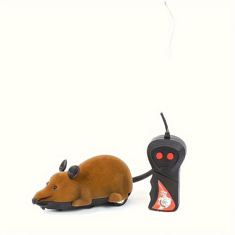Juguete de Rata a Control Remoto para Gatos – Ideal para Diversión y Bromas