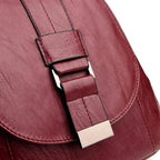 Mochila de piel para mujeres