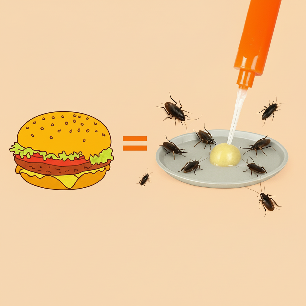 3 piezas de cebo en gel para cucarachas (30g) para un control de plagas efectivo