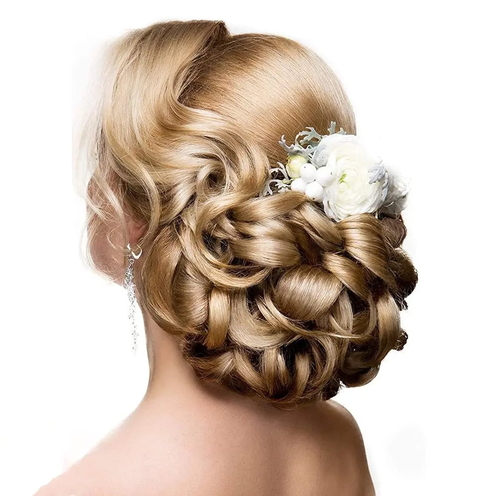 GlamBun™ – Moño desordenado con rizos | 1+1 GRATIS