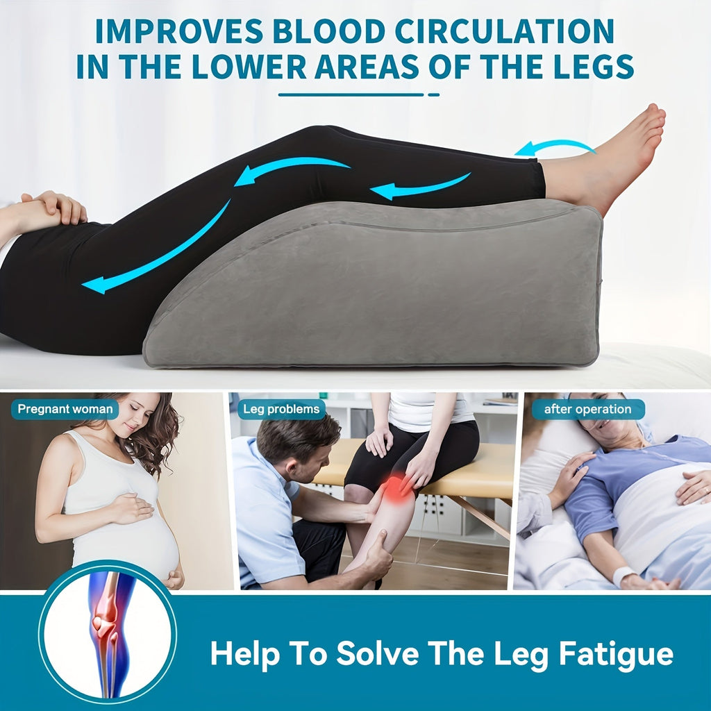 Cojín Elevador Inflable para Piernas - Para Mejorar la Circulación Sanguínea, Ideal para Dormir