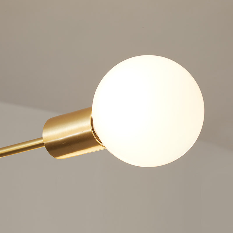 Luz de Techo Semi Flush de 6 Luces Sputnik