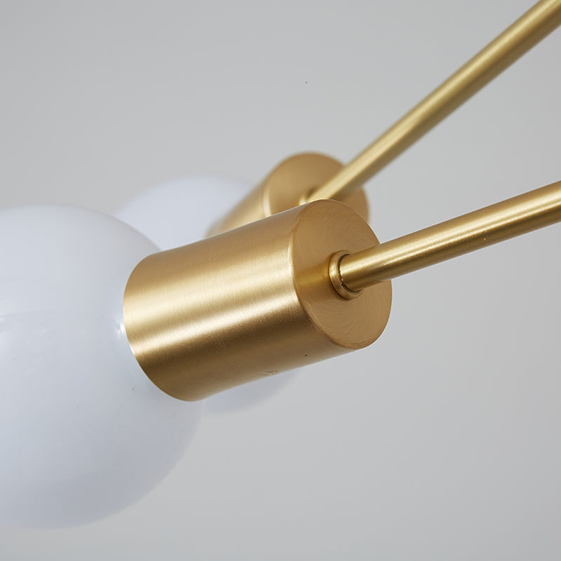 Luz de Techo Semi Flush de 6 Luces Sputnik