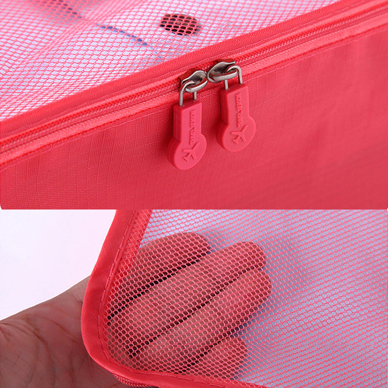 6 piezas de paquetes de equipaje portátiles - Organiza tu eficiencia de viaje