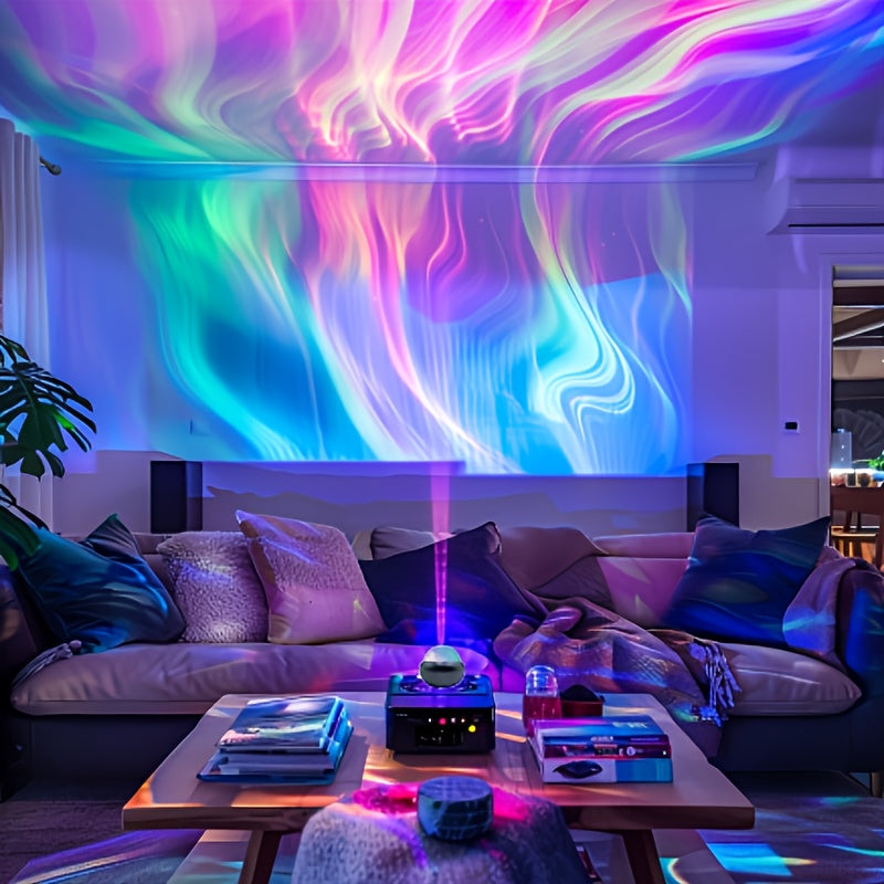 Proyector de espectáculo de luces mágico – Encantador efecto de cielo estrellado colorido
