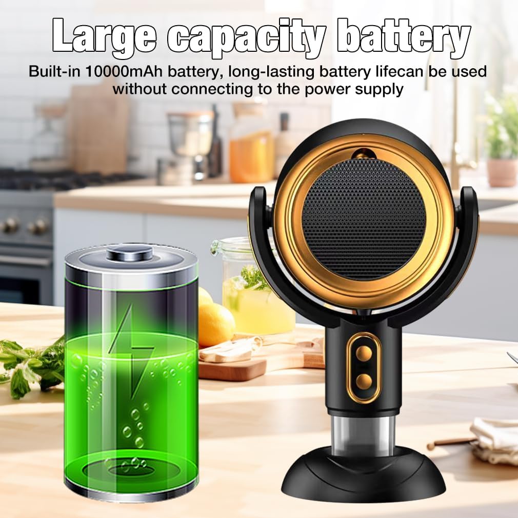 Campana Extractora Royaleva Bärbar con Ventilador de 2 Velocidades – Ventilación Compacta